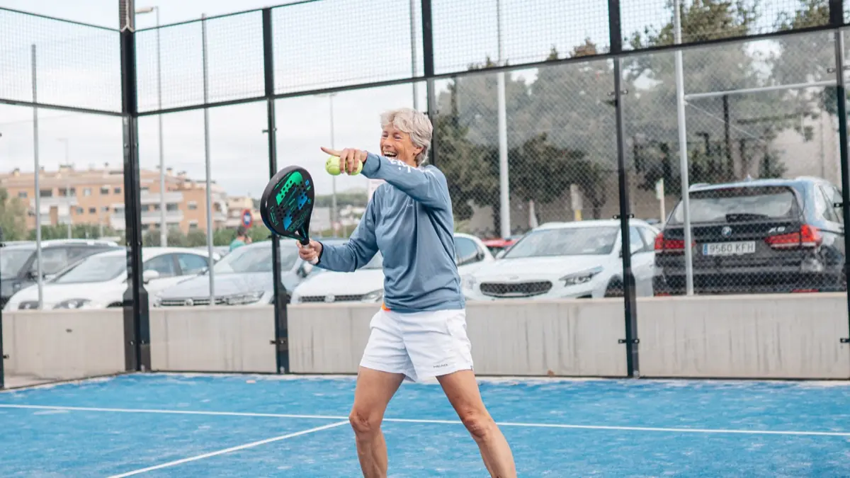 Professional padel training session in Lloret de Mar