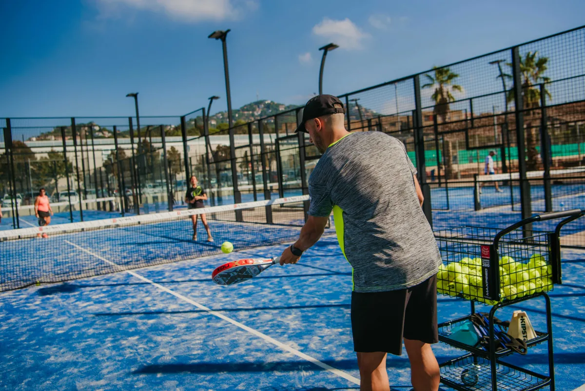Padel training camp in Lloret de Mar