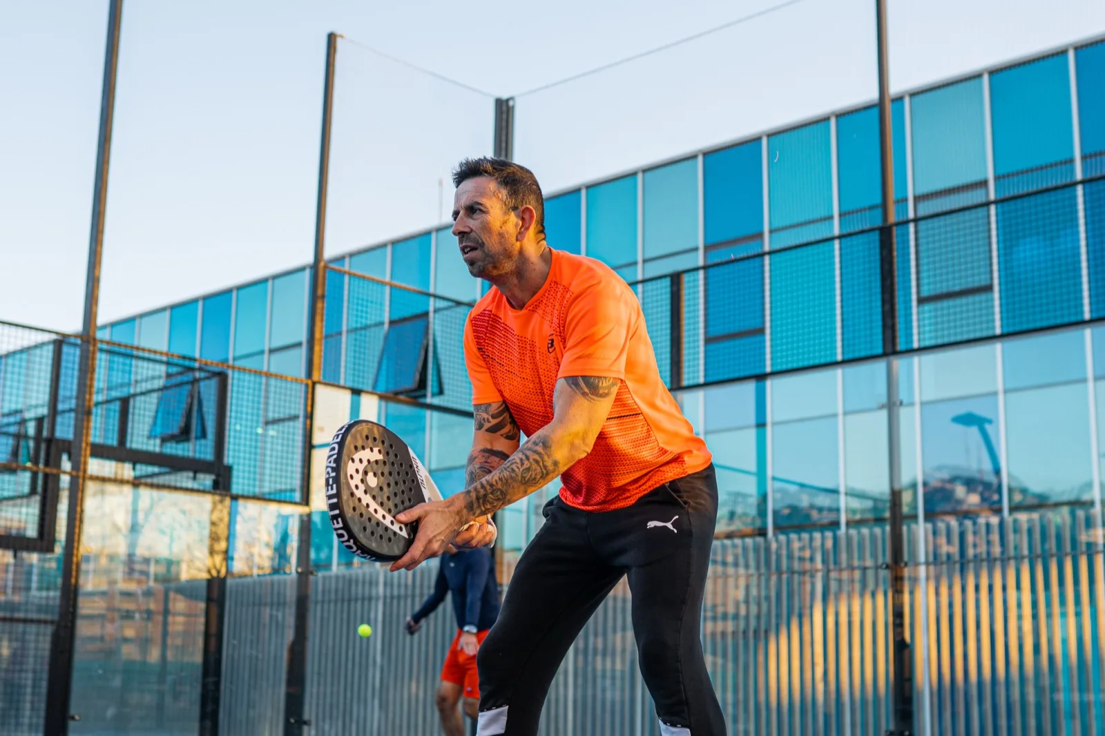 Player in action